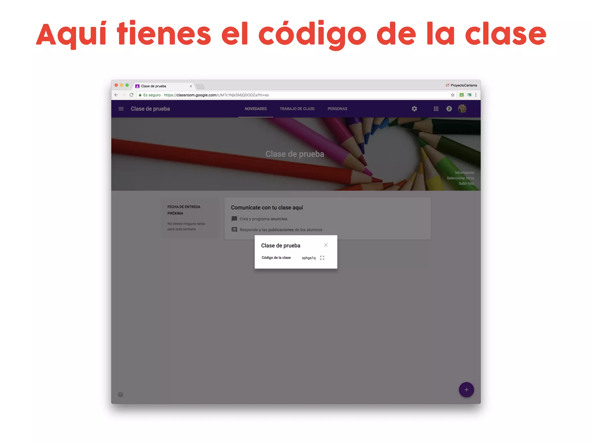 Aquí tienes el código de la clase
 