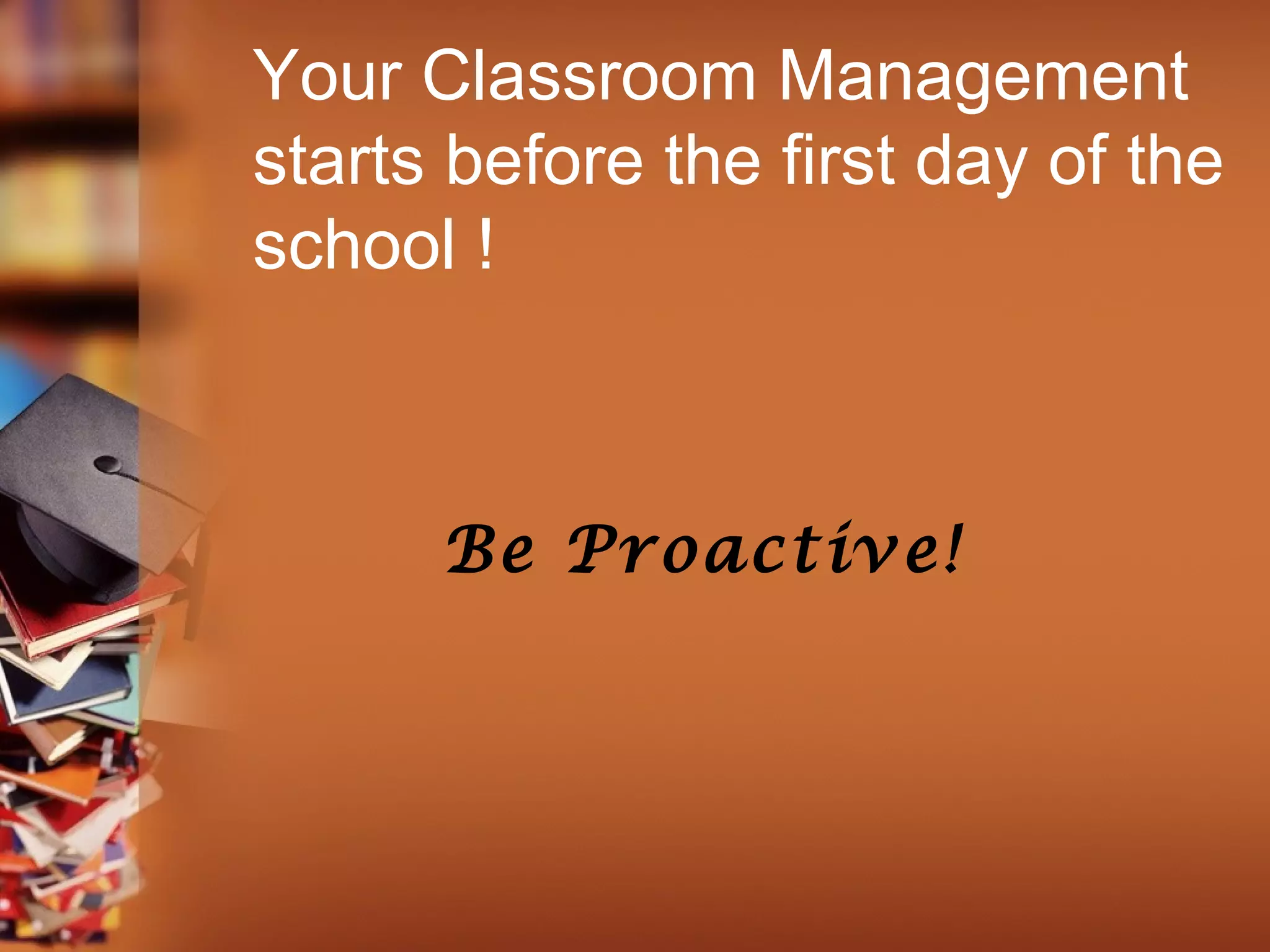 Classroom management | PPT