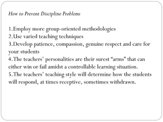 Classroom management | PPT