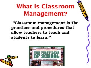 Classroom management | PPT