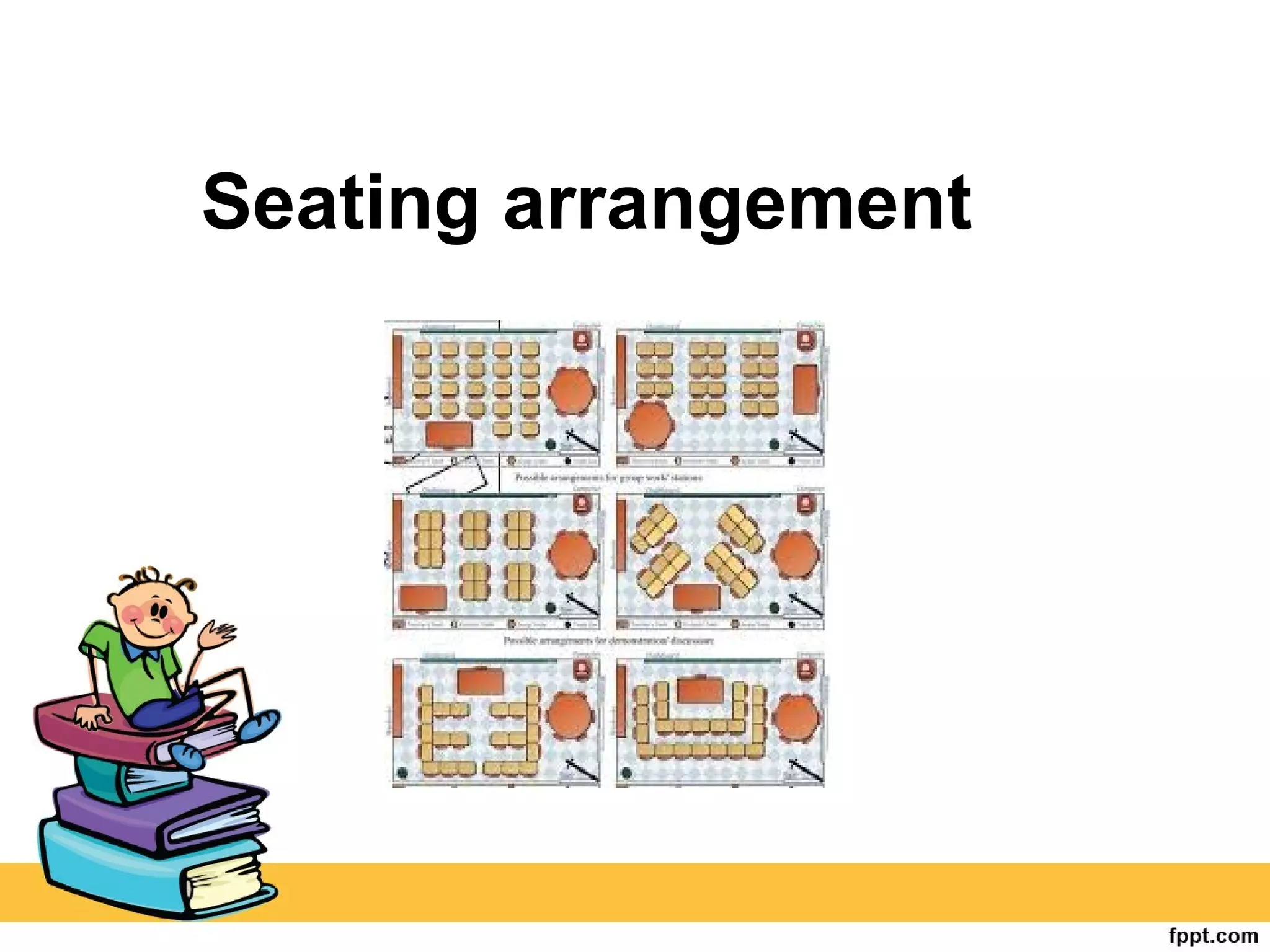 Seating arrangement
 