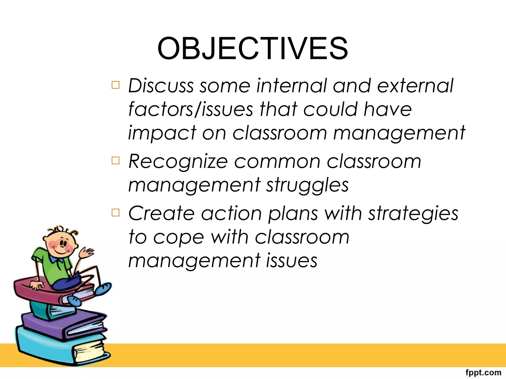 Classroom management ppt free download