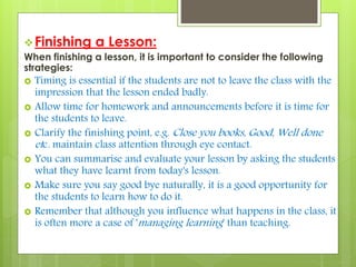 Finish Lesson.pdf Classroom management.pdf