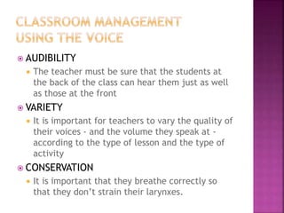 Classroom management and interaction | PPT