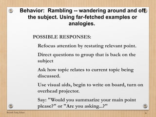 Refocus Behavior Classroom management btz | PPT