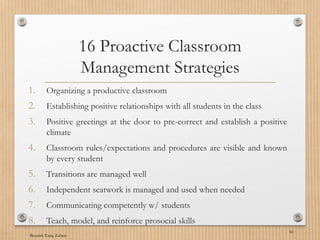 Classroom management btz | PPT
