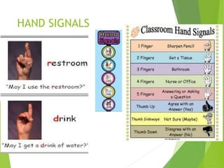 HAND SIGNALS
 