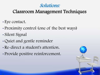 Classroom Management Practices | PPT