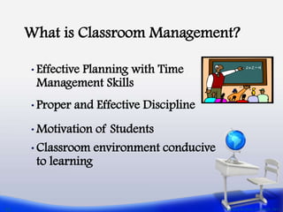 Classroom Management Practices | PPT