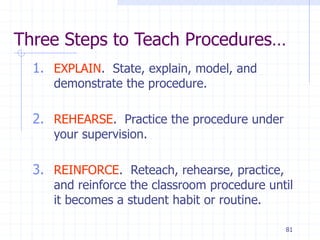 classroom management strategies for effective instruction.ppt