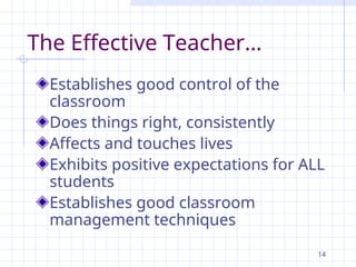classroom management strategies for effective instruction.ppt