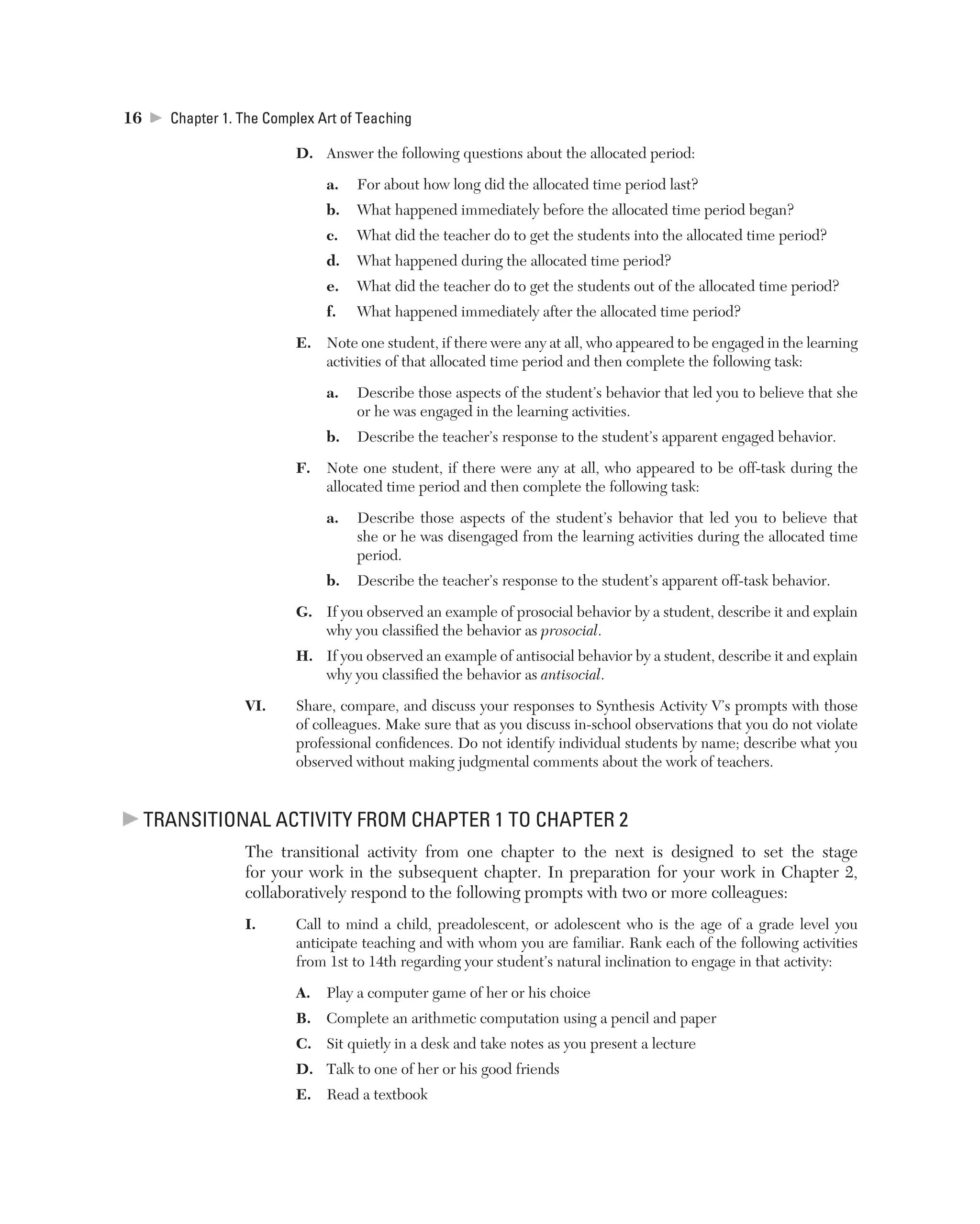About Classroom visual data 5