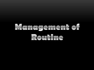 Classroom management techniques