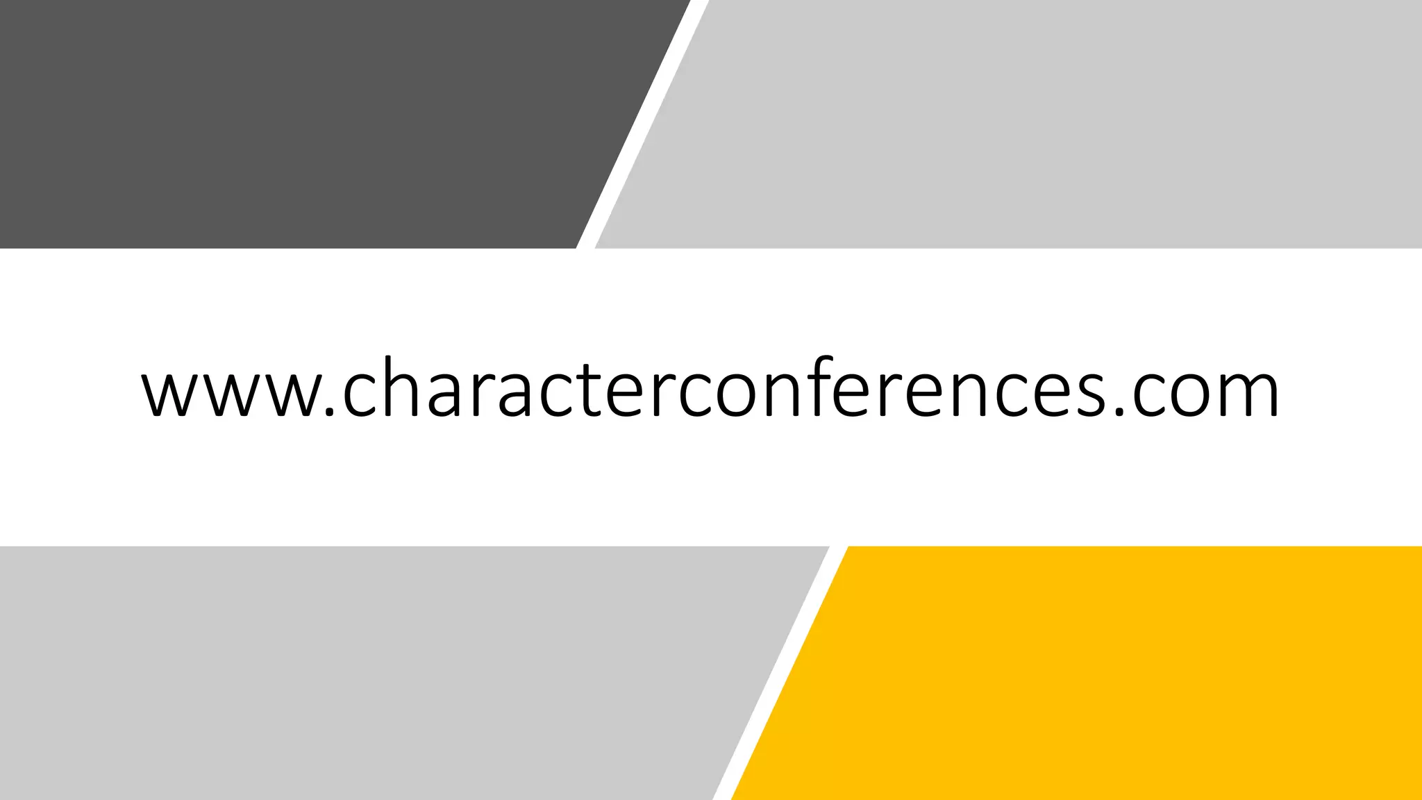 www.characterconferences.com
 