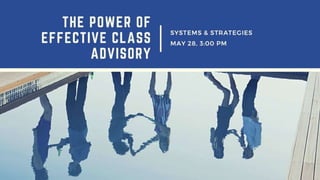 BETTER CLASSROOM MANAGEMENT (May 27)