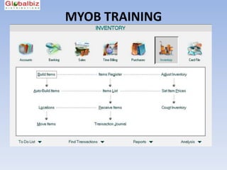 MYOB TRAINING
 