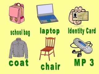 Classroom objects | PPT