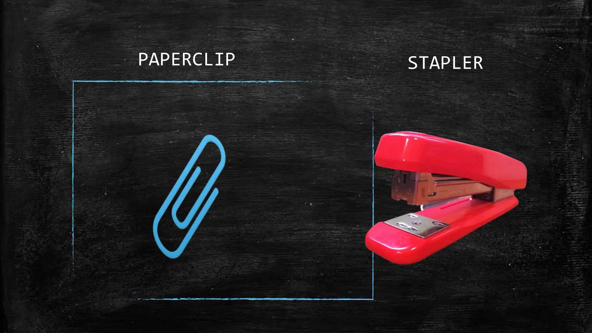 PAPERCLIP STAPLER
 