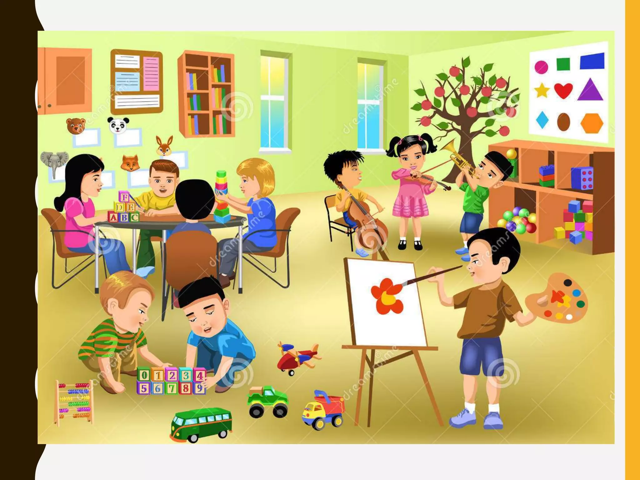 Classroom Objects Ppt