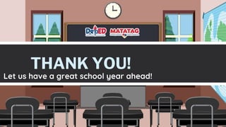 THANK YOU!
Let us have a great school year ahead!
 