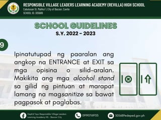 Classroom Orientation SY 2022 - 2023.pptx