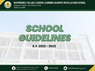 Classroom Orientation SY 2022 - 2023.pptx