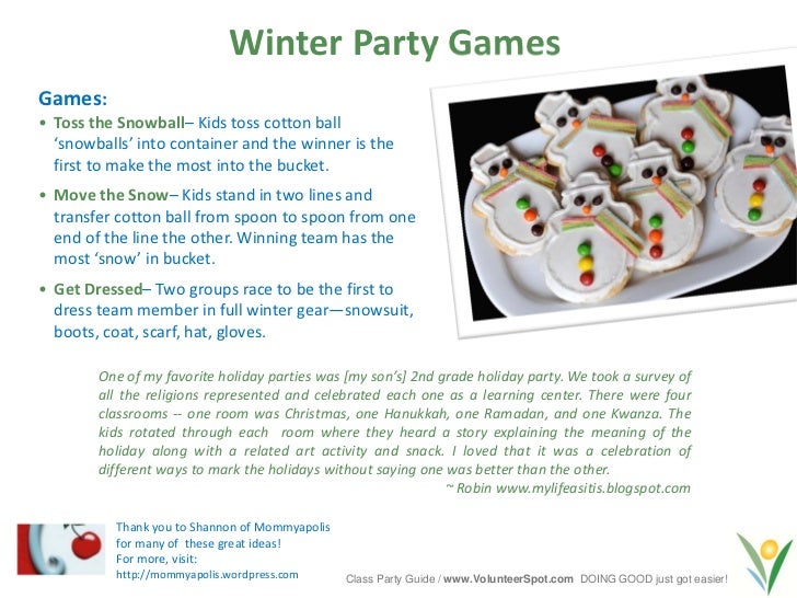 3rd Grade Christmas Party Ideas Part - 38: 13. Winter Party ... 3rd Grade Christmas Party Ideas Part - 38: 13. Winter Party ...