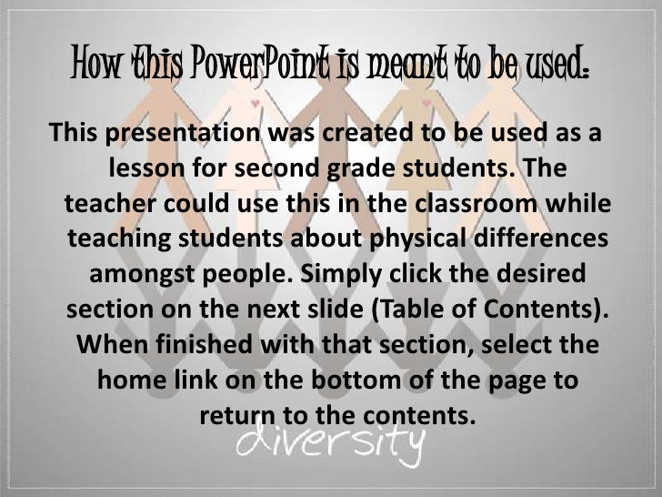 Classroom powerpoint