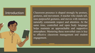 Classroom Presence & Teacher Authority.pptx