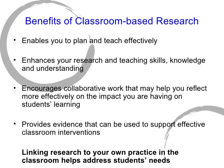 Classroom Research