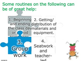 Classroom routine mam copy | PPTX