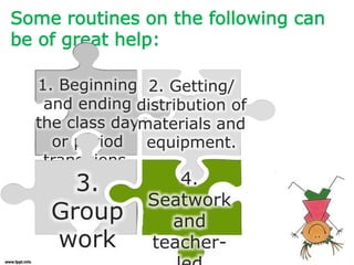 Classroom routine mam copy | PPTX