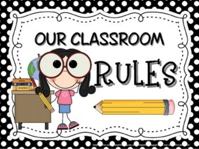 Classroom rules