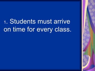 Classroom Rules and Expectations for School Year 2026-2027.ppt