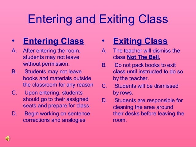 classroom rules and procedures 7 638