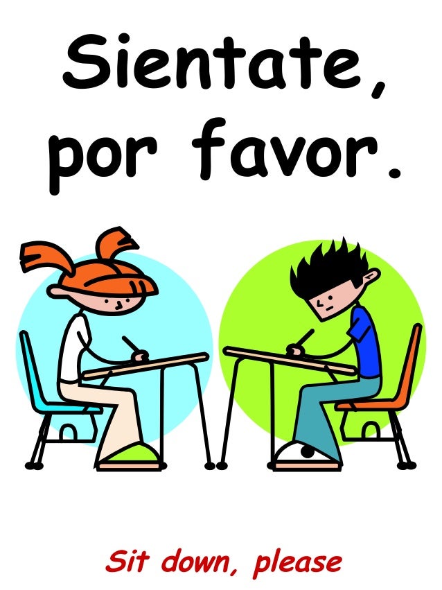 Spanish Classroom survival phrases