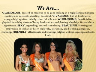 Always “on stage” and should always be “camera ready”