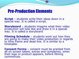 Classroom video production | PPT