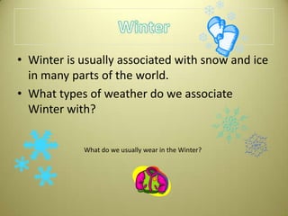 Classroom Weather Unit Powerpoint