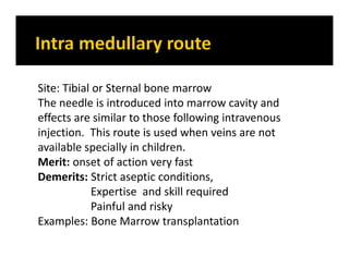 Class routes of drug administration | PDF