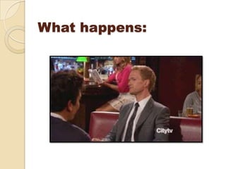 What happens:
 