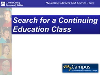 Search for a Continuing Education Class 
