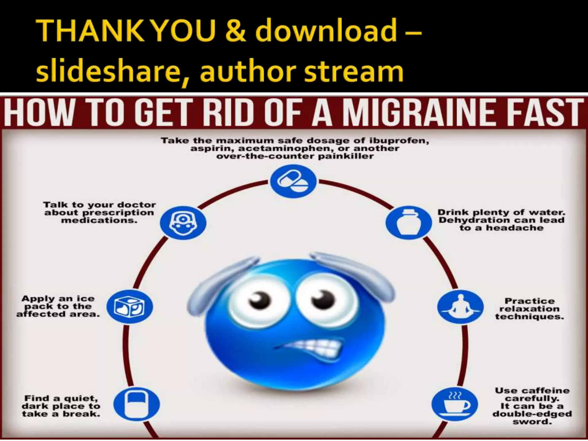  METHYSERGIDE
▪ effective in about 60% of patients
▪ Not effective in treating an active migraine attack or even
preventing an impending attack.
▪ Methysergide toxicity: retroperitoneal fibroplasia,
subendocardial fibrosis. Recommend 3-4 week drug
holiday every six months
PROPRANOLOL.
AMITRIPTYLINE (TCA)
▪ most frequently used among the tricyclic
antidepressants
VALPROIC ACID (ANTIEPILEPTIC)
▪ effective in decreasing migraine frequency.
NONSTEROIDAL ANTIINFLAMMATORY DRUGS (NSAIDS)
▪ used for attack prevention and aborting acute attack