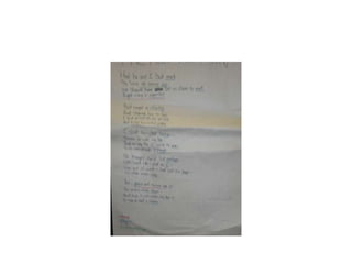 Class set of 10th grade poem coding