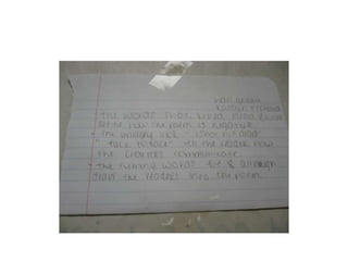 Class set of 10th grade poem coding