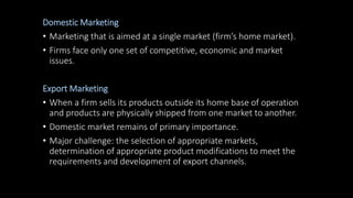 Class slides module 1-introduction to international marketing