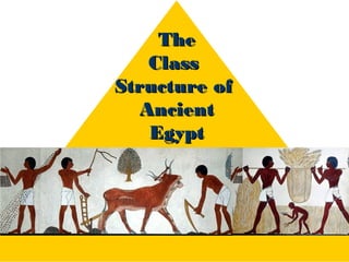 Class structure of ancient egypt powerpoint | PPT