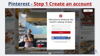 Pinterest - Where to Find Rotating Featured
boards (old name Showcase)
 