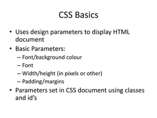 Class vs. id | PPT