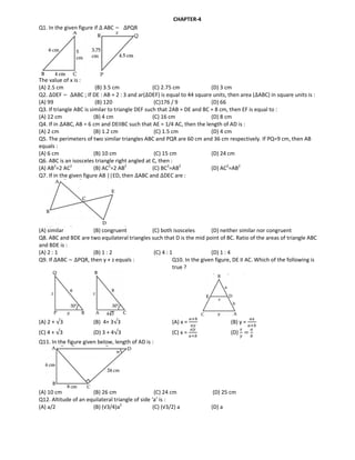 25+ Chapter 4 Geometry Test Answers